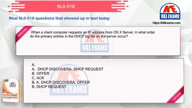 9L0-518 - OS X Server Essentials 10.8 Questions and Answers by Killexams.com смотреть онлайн