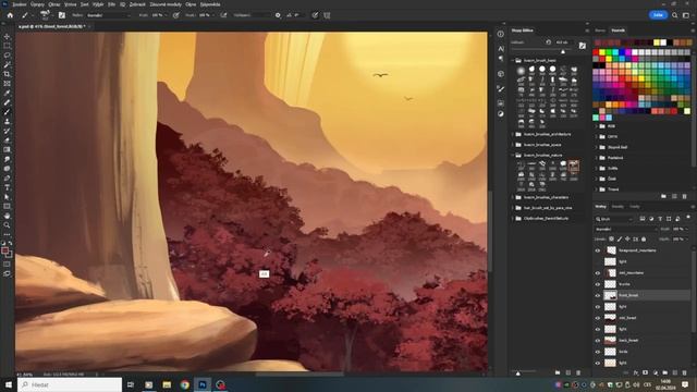 Under Cliffs Process Timelapse Video смотреть онлайн