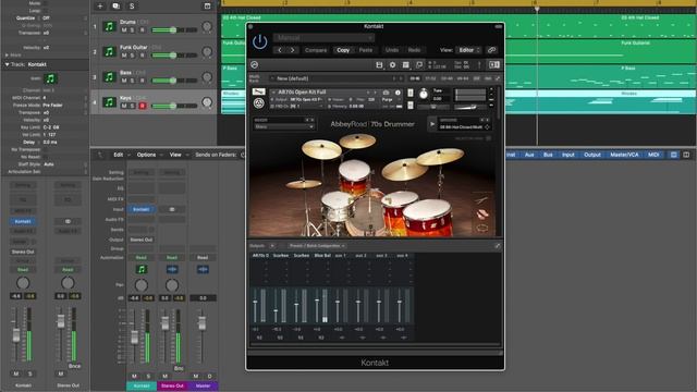Kontakt & Logic Pro: Multi-Timbral / Multi-Output Setup смотреть онлайн