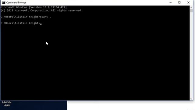 Using start and dir in cmd смотреть онлайн