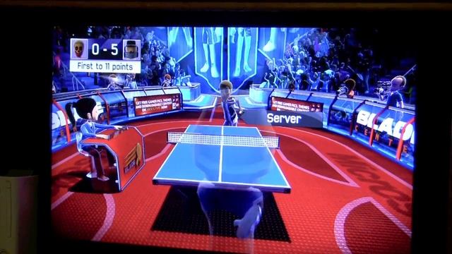 Kinect Sports :: Table Tennis Xbox Live Gameplay #1 смотреть онлайн