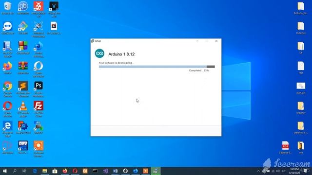 How to Download and Install Arduino Software (IDE) on Windows 10 смотреть онлайн