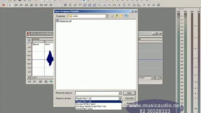 005049 CURSO MUSICAUDIO PARA SOUND FORGE ABRINDO UM ARQUIVO PLAYLIST смотреть онлайн