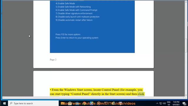 Bitdefender's Tip: use System Restore in Windows. смотреть онлайн