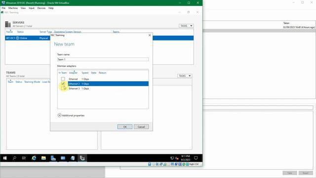 25 Windows Server 2019 - NIC Teaming смотреть онлайн