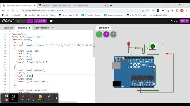 Simulator Arduino Mengunakan Wokwi смотреть онлайн