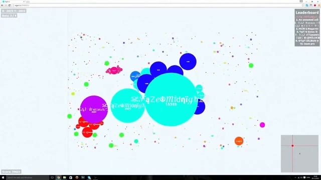 Agar.io BOT Teaming WORLD RECORD 40.000 SCORE + Thug Life ! смотреть онлайн
