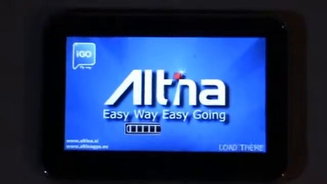 Altina A8050 GPS startup смотреть онлайн