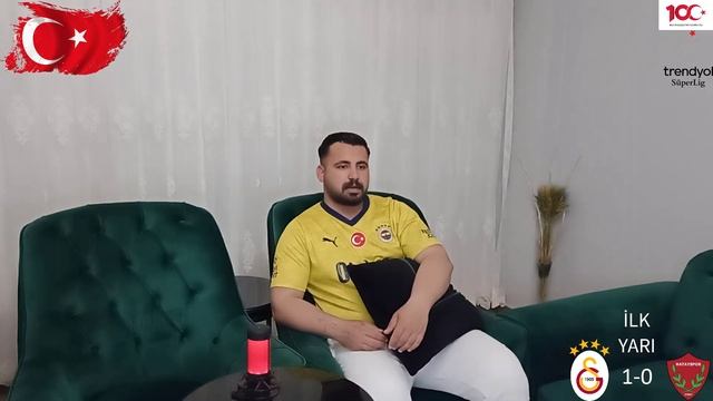 FANATİK FENERBAHÇELİ GALATASARAY HATAYSPOR MAÇINI İZLERSE... смотреть онлайн