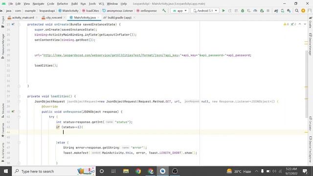 Leopards Api: Get All Cities in Android Studio смотреть онлайн
