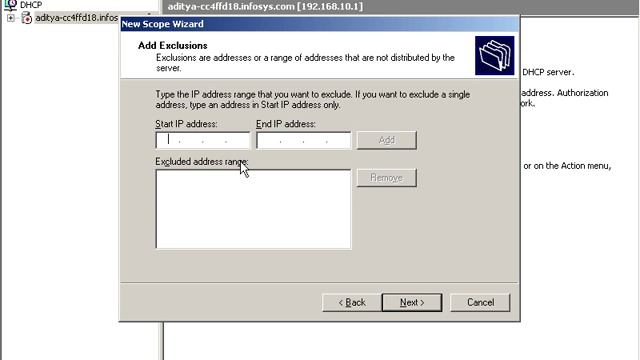 Configuring Dynamic Host Configuration Protocol (DHCP) in Win-2003 Server смотреть онлайн