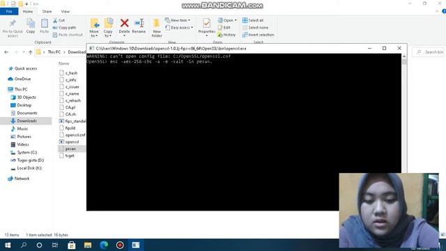 Enkripsi dan Deskripsi Pesan menggunakan Openssl dengan Windows смотреть онлайн