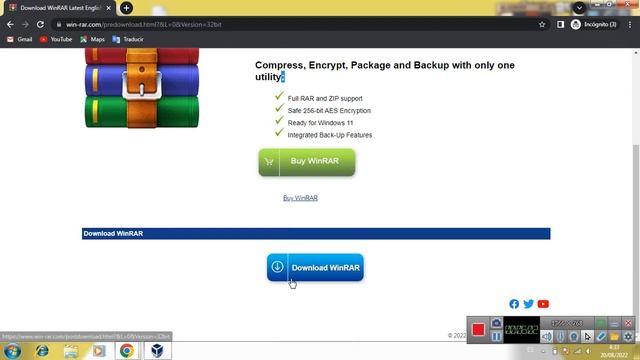 How to download Winrar on windows 7 / windows 10 (From the official website) смотреть онлайн