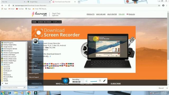 How to record your Laptop Screen for Youtube смотреть онлайн