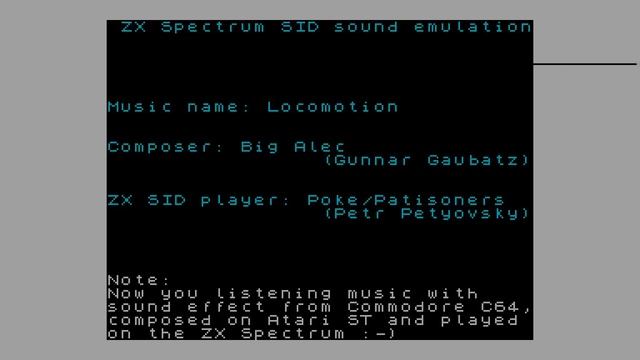 Locomotion-Poke/Patisoners [#zx spectrum] смотреть онлайн