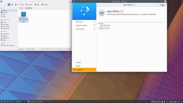 How to install WPS Office 2019 on Kubuntu 18.04 смотреть онлайн