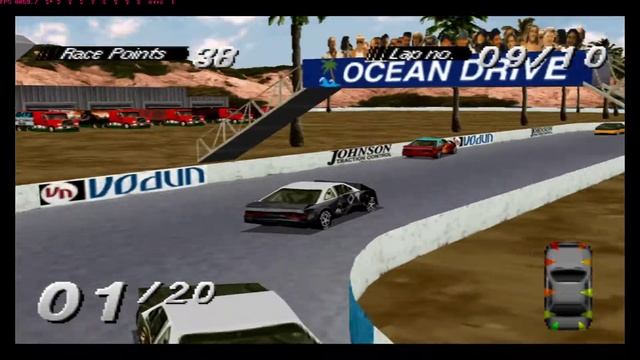 Destruction Derby 1 ePSXe 2.0.5 max graphics + shaders Wrecking Racing Championships part 1 смотреть онлайн