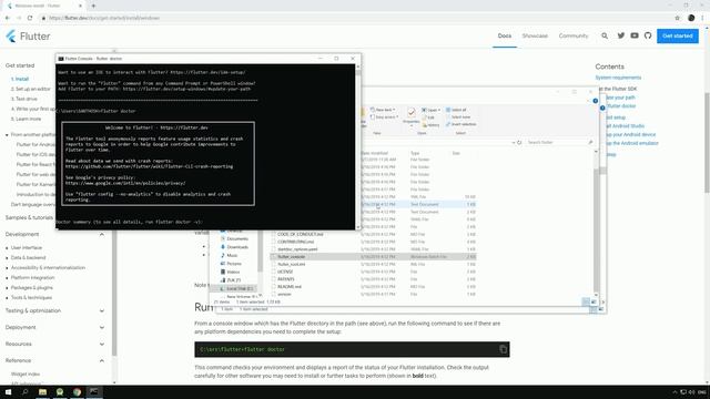 Download & Install Flutter SDK on Windows смотреть онлайн