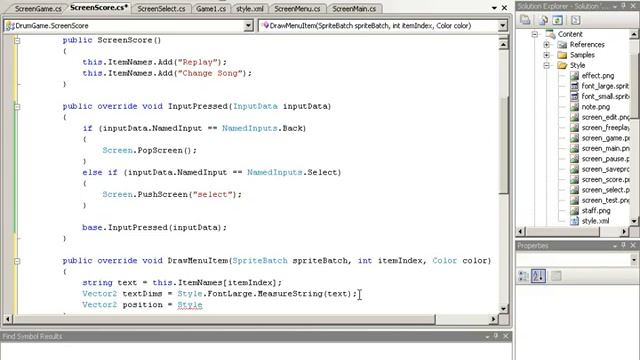 🔴 Screen Progression • Drum Game (cf. Guitar Hero®) • XNA C# Game Development • MonoGame • (Pt. 43) смотреть онлайн