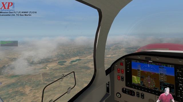 X-Plane 11 Adventures: Full FLT (F) KWJF (T) E16 In Mooney M20 TN