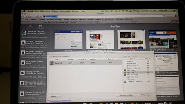 Macs Fan Control issue on Macbook pro retina смотреть онлайн
