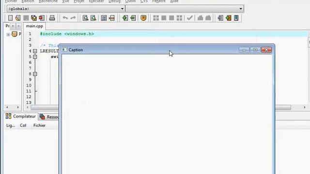 06 TUTO Simple Fenetre Color Windows Dev CPP смотреть онлайн