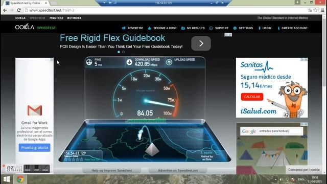 Speed Testing an IAPS Telecom Italia Remote Desktop смотреть онлайн