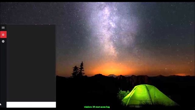 Windows 10 preview on desktop Start Menu Bug and Solution update November 2015 смотреть онлайн
