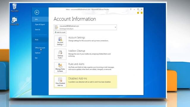 How to configure the Desktop Alert in Microsoft® Outlook 2013 смотреть онлайн