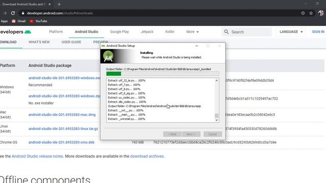 How To Install Android Studio & Emulator in Windows 10 смотреть онлайн