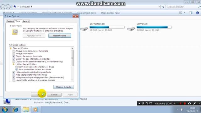 SHOW HIDDEN FILES & FOLDERS IN WINDOWS 7 BY VIJAY VERMA смотреть онлайн