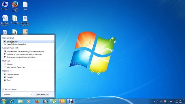 System Restore works windows 7, 8, 10 смотреть онлайн