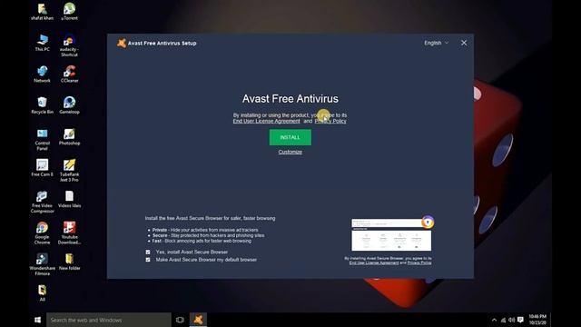 How to Download And install Avast Free Antivirus on Windows 10 Pashto tatoril 2020 смотреть онлайн