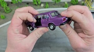 Моделька ВАЗ 2107 модель Технопарк! Про машинки