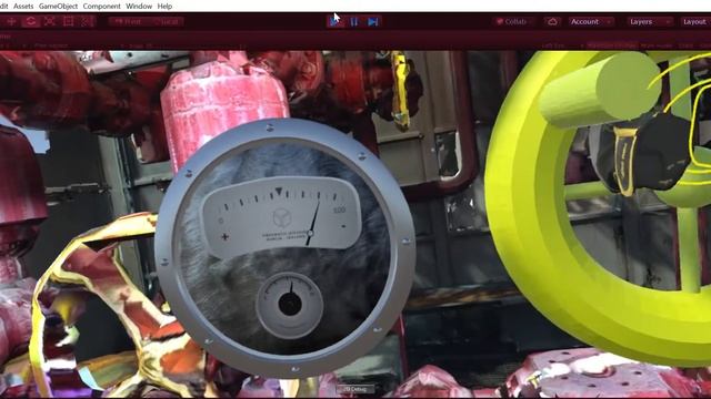 Unity Rig on Windows Mixed Reality with Gauge Functionality Added. смотреть онлайн