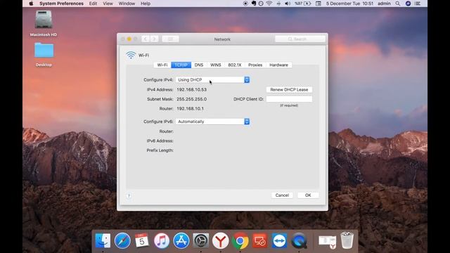 MacOS x - 8 Network Ayarları смотреть онлайн