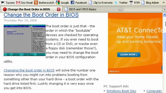 How to change your computer's boot order смотреть онлайн
