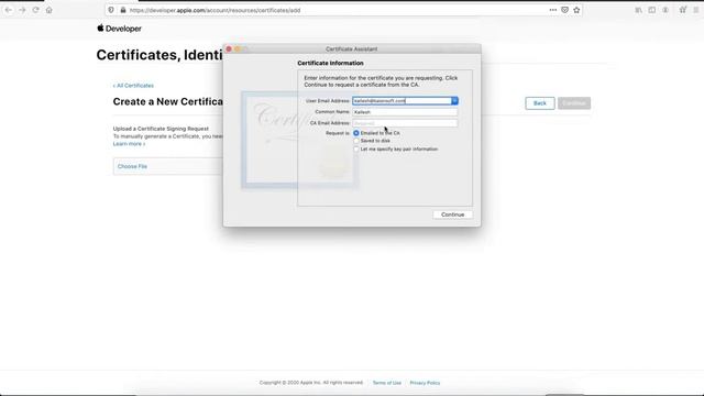 iOS, mac OS Certificates, Identifiers & Development Profiles смотреть онлайн