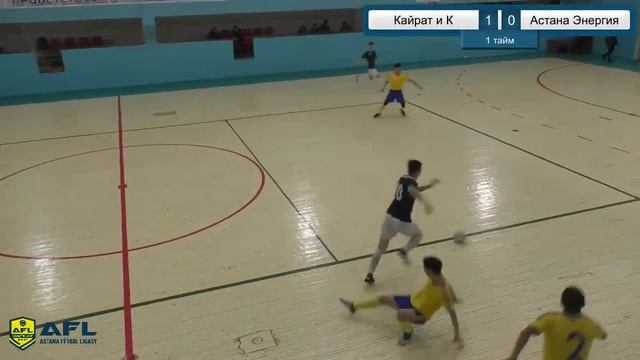 Зимнее Первенство AFL (2021г) - Кайрат и К 1:2 Астана Энергия смотреть онлайн