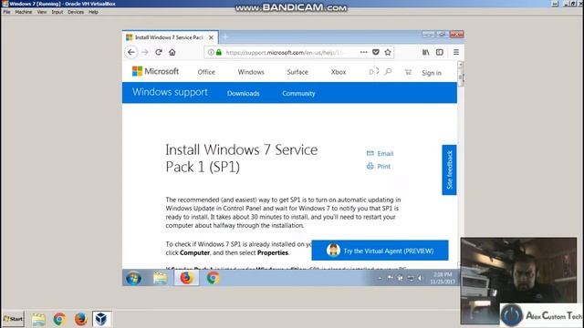 How to Manually Update to Windows 7 Service Pack 1 #actontech смотреть онлайн