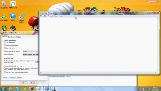 How to make your Windows 7 Taskbar Look Like the Windows Vista смотреть онлайн