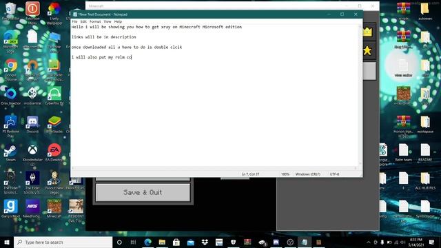 Minecraft how to get xray Microsoft edition смотреть онлайн