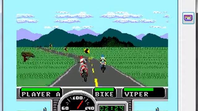 Road Rash - Sega Master System - emulador DSP 0.17 - testeado Windows 7 x64 смотреть онлайн