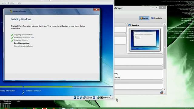 How to format a computer and installing windows in virtualbox and as a host os by Mrinal смотреть онлайн