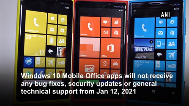 Microsoft to end support for Windows 10 Mobile Office apps in 2021 смотреть онлайн