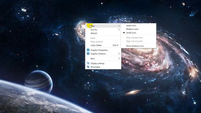 how to hide & show icons desktop windows 10 quickly смотреть онлайн