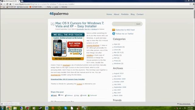 How to get OS X Cursors on Windows (Windows 8.1, 8, 7, Vista, XP) смотреть онлайн