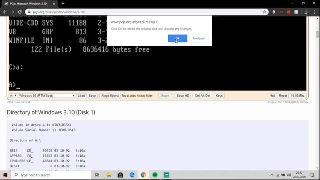 Day 2 (part 2) - Having fun with Windows 3.1 and upgrading to Windows 95 if possible смотреть онлайн