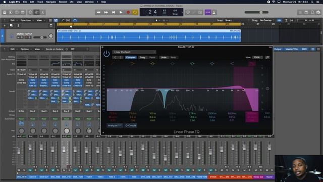 How To Mix Drums in Logic Pro X using Stock Plugins смотреть онлайн