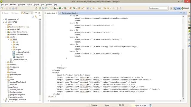Free Phonegap Tutorial for iOS & Android Tutorial 33 - Use of File Plugin in Phonegap смотреть онлайн